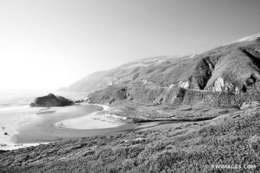 BIG SUR PACIFIC COAST HIGHWAY ONE CALIFORNIA BLACK AND WHITE - Limited Edition of 55 thumb