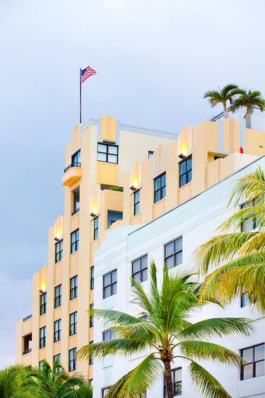 ART DECO ARCHITECTURE MIAMI BEACH FLORIDA - Limited Edition of 100 thumb