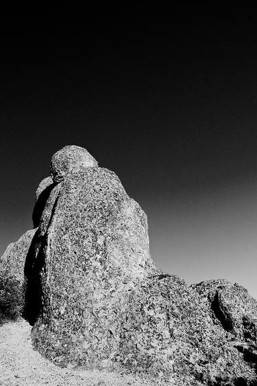 ROCK FORMATIONS HIGH PEAKS TRAIL PINNACLES NATIONAL PARK CALIFORNIA BLACK AND WHITE - Limited Edition of 100 thumb