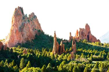 GARDEN OF THE GODS COLORADO SPRINGS COLORADO COLOR - Limited Edition of 100 thumb