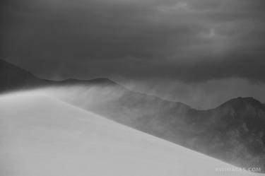 SANDSTORM GREAT SAND DUNES NATIONAL PARK COLORADO BLACK AND WHITE - Limited Edition of 100 thumb