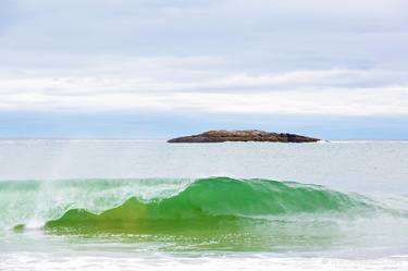 VIEW OF THE OCEAN FROM SAND BEACH ACADIA NATIONAL PARK MAINE - Limited Edition of 100 thumb