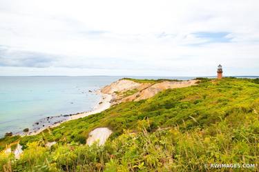 GAY HEAD LIGHTHOUSE AQUINNAH MARTHA'S VINEYARD MASSACHUSETTS - Limited Edition of 100 thumb