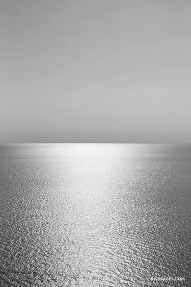 LAKE MICHIGAN EMPIRE BLUFF TRAIL SLEEPING BEAR DUNES MICHIGAN BLACK AND WHITE VERTICAL - Limited Edition of 100 thumb