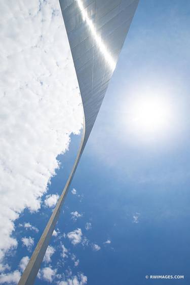 GATEWAY ARCH SAINT LOUIS MISSOURI COLOR VERTICAL - Limited Edition of 100 thumb