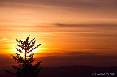 SUNRISE CLINGMANS DOME SMOKY MOUNTAINS COLOR - Limited Edition of 100 thumb