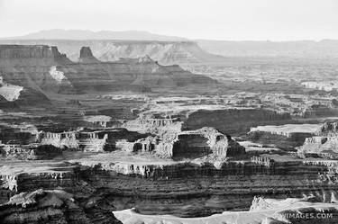 DEAD HORSE POINT STATE PARK UTAH CANYONLANDS NATIONAL PARK UTAH SUNRISE BLACK AND WHITE - Limited Edition of 125 thumb