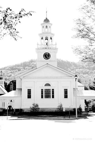 WOODSTOCK VERMONT BLACK AND WHITE - Limited Edition of 125 thumb