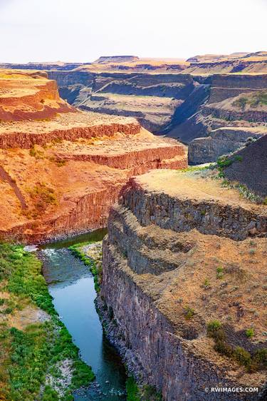 PALOUSE FALLS STATE PARK PALOUSE WASHINGTON COLOR VERTICAL - Limited Edition of 125 thumb