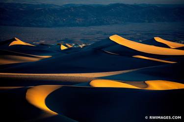 MESQUITE FLAT SAND DUNES DEATH VALLEY CALIFORNIA AMERICAN SOUTHWEST DESERT LANDSCAPE - Limited Edition of 125 thumb