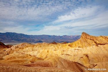 ZABRISKIE POINT BADLANDS LOOP TRAIL DEATH VALLEY NATIONAL PARK CALIFORNIA AMERICAN SOUTHWEST DESERT LANDSCAPE - Limited Edition of 125 thumb