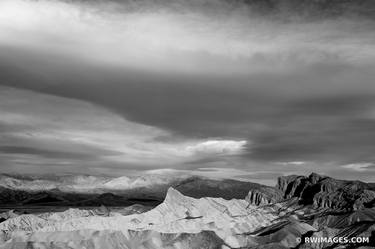 ZABRISKIE POINT SUNRISE DEATH VALLEY CALIFORNIA BLACK AND WHITE - Limited Edition of 125 thumb