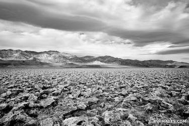 DEVILS GOLF COURSE DEATH VALLEY CALIFORNIA BLACK AND WHITE - Limited Edition of 125 thumb
