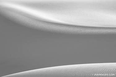 NATURE ABSTRACT MESQUITE FLAT SAND DUNES DEATH VALLEY CALIFORNIA AMERICAN SOUTHWEST DESERT BLACK AND WHITE LANDSCAPE SERENITY TRANQUILITY CALM - Extra Large Fine Art Baryta Print - Limited Edition of 25 thumb