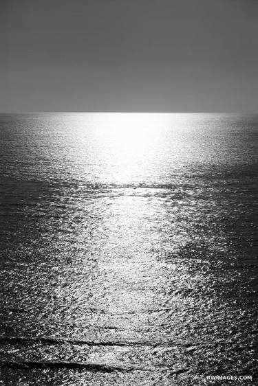 PACIFIC OCEAN POINT LOMA SAN DIEGO CALIFORNIA BLACK AND WHITE thumb
