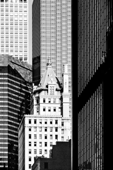 MANHATTAN NEW YORK CITY BLACK AND WHITE thumb