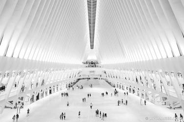 OCULUS WORLD TRADE CENTER MANHATTAN NEW YORK CITY BLACK AND WHITE thumb