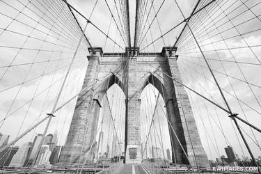BROOKLYN BRIDGE MANHATTAN SKYLINE NEW YORK CITY NEW YORK thumb