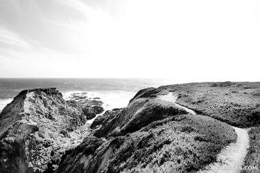 TRAIL AT SOBERANES POINT GARRAPATA STATE PARK BIG SUR CALIFORNIA thumb