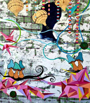 Print of Graffiti Paintings by Vera Fonseka