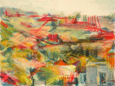 Print of Landscape Paintings by Milat Duek
