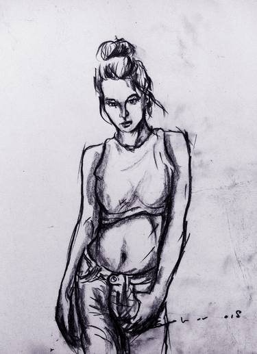 Print of Figurative Fashion Drawings by dwijoko harianto