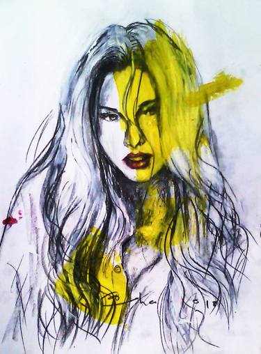 Print of Impressionism Fashion Drawings by dwijoko harianto