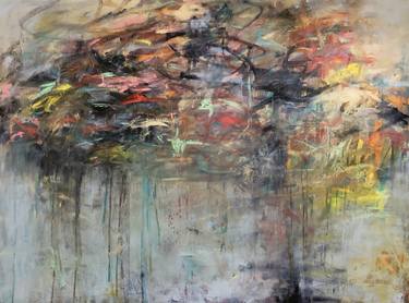 Original Abstract Expressionism Abstract Paintings by Jola Soares