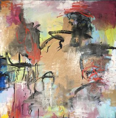 Original Abstract Paintings by Jola Soares