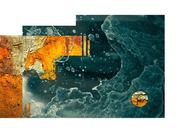 Original Abstract Collage by Orestis Ilias