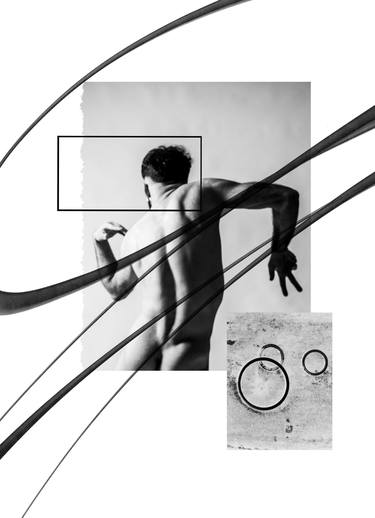 Original Abstract Expressionism Nude Photography by Orestis Ilias