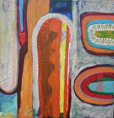 Original Abstract Expressionism Abstract Paintings by Frank Cummins