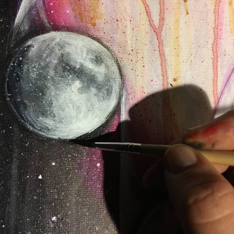 Original Conceptual Women Painting by Carrie Martinez