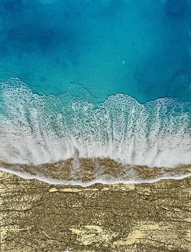 Original Abstract Seascape Paintings by Ana Hefco