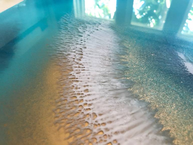 Original Abstract Expressionism Abstract Painting by Ana Hefco