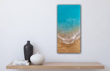 Original Fine Art Beach Paintings by Ana Hefco