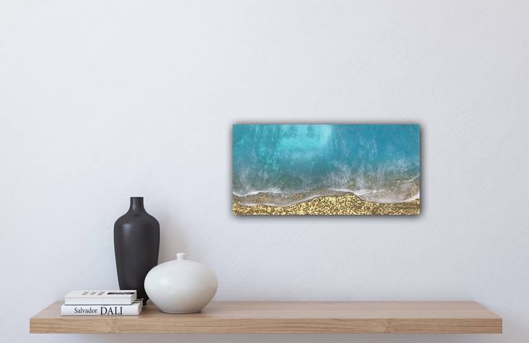 Original Photorealism Seascape Painting by Ana Hefco