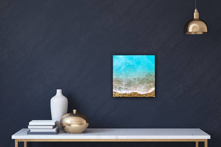 Original Photorealism Seascape Painting by Ana Hefco