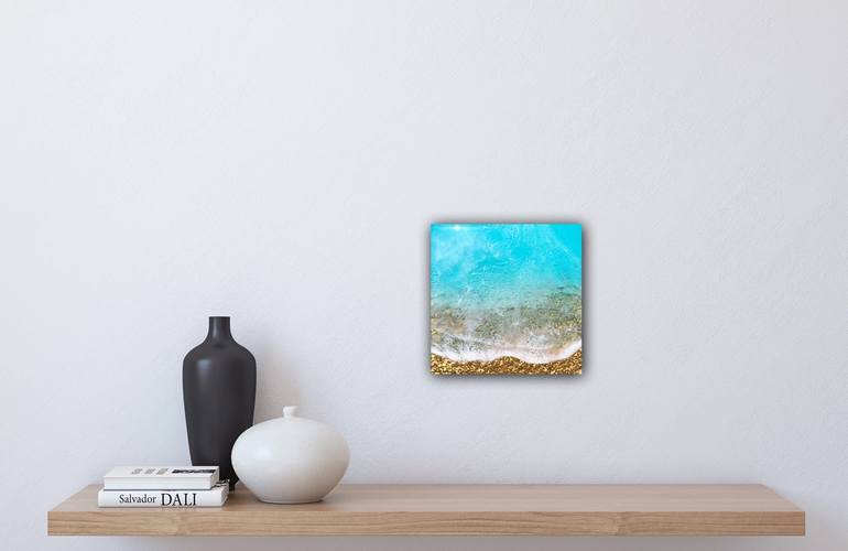 Original Photorealism Seascape Painting by Ana Hefco