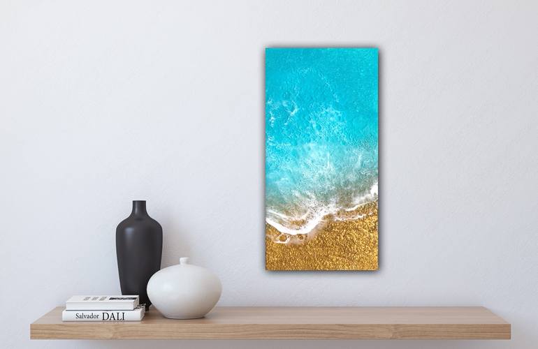 Original Modern Seascape Painting by Ana Hefco