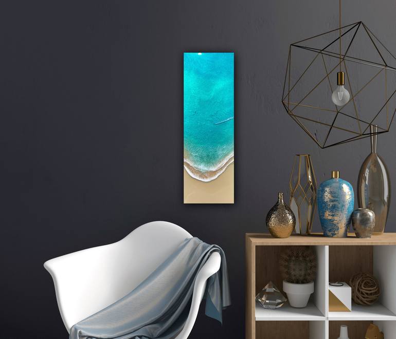 Original Photorealism Seascape Painting by Ana Hefco