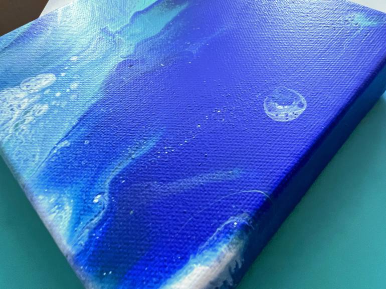 Original Conceptual Abstract Painting by Ana Hefco