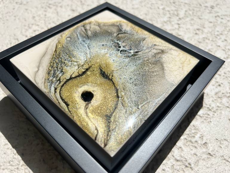 Original Abstract Expressionism Abstract Painting by Ana Hefco