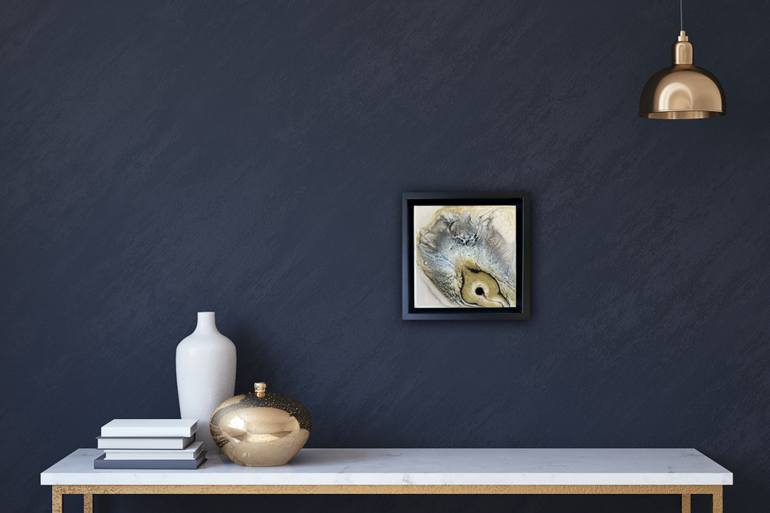 Original Abstract Expressionism Abstract Painting by Ana Hefco