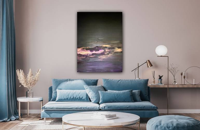 Original Abstract Painting by Ana Hefco