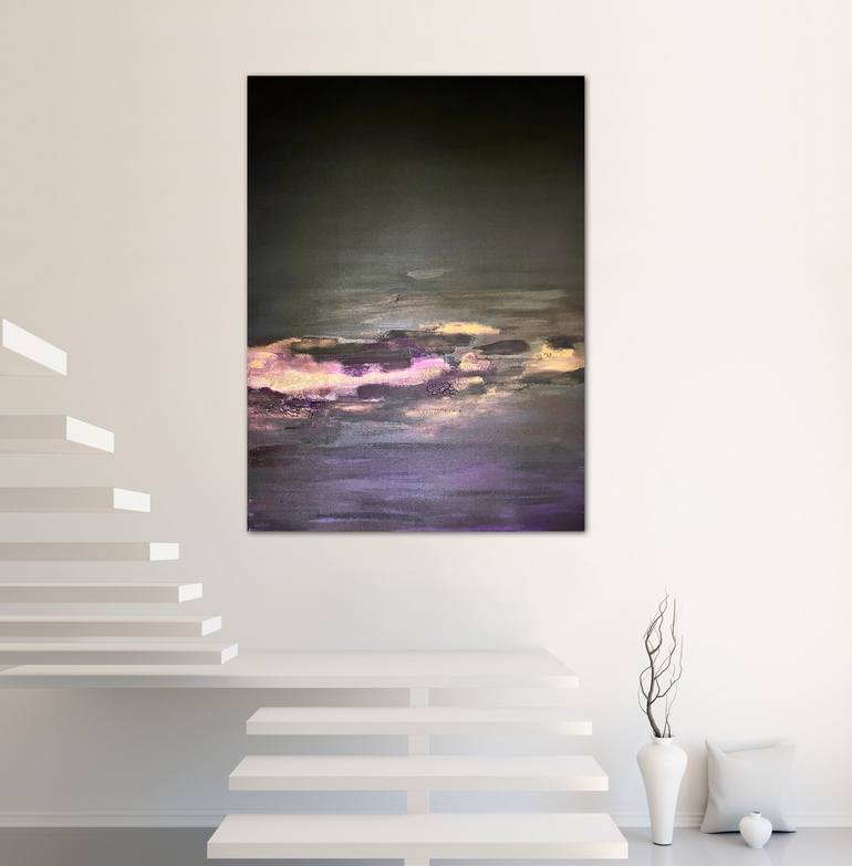 Original Abstract Painting by Ana Hefco