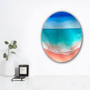 Original Conceptual Seascape Paintings by Ana Hefco