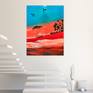 aerial Australia Kimberley Broome painting