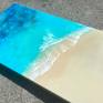 ocean painting details, natural daylight