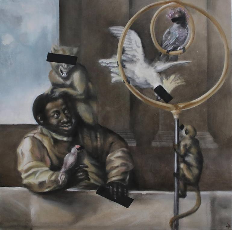 Original Realism People Paintings by Vanessa Stefanova